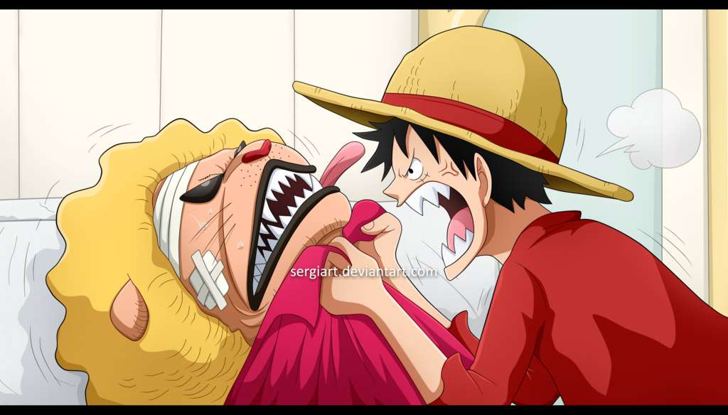 Monkey D. Luffy - Chapter 650 by SergiART on DeviantArt